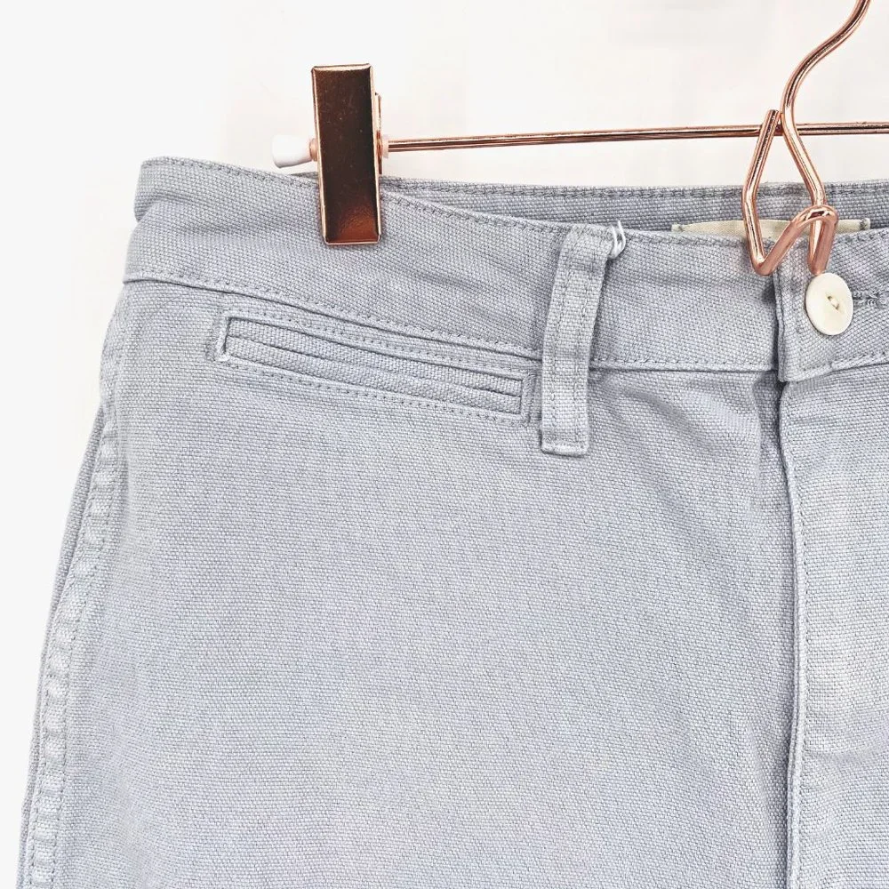 Madewell Slim Emmett Wide-Leg Crop Pants - Picture 3 of 10